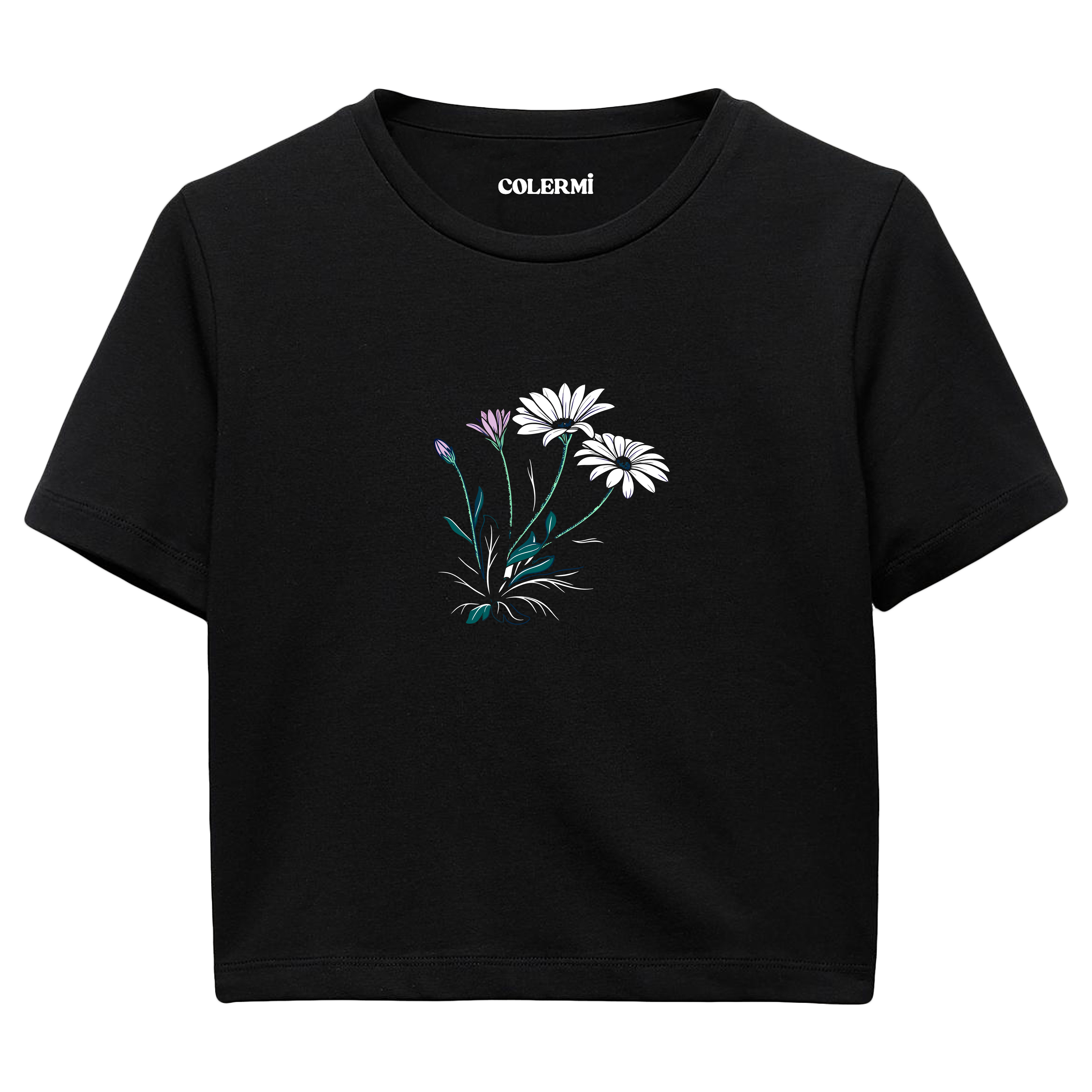Daisy Bloom Women’s Crop T-Shirt