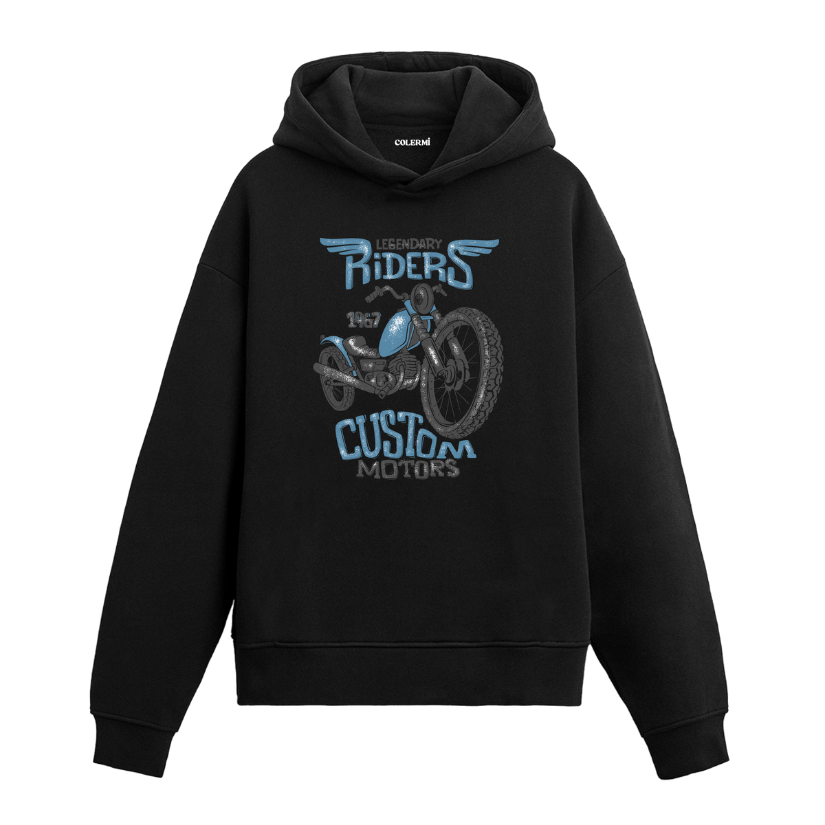 Legendary Riders Custom Motors Tasarım Hoodie
