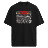 Love Rock Music Oversize Unisex T-Shirt
