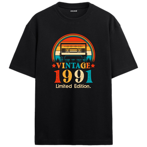 Oversize Mixtape Vintage Tişört