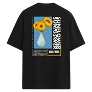 Sunflower Summer Sırt Baskılı Oversize T-Shirt