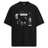 Stüdyo Ekipmanları Oversize Unisex T-Shirt