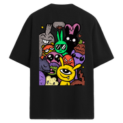 Bunnyverse %100 Pamuk Oversize Unisex Tişört