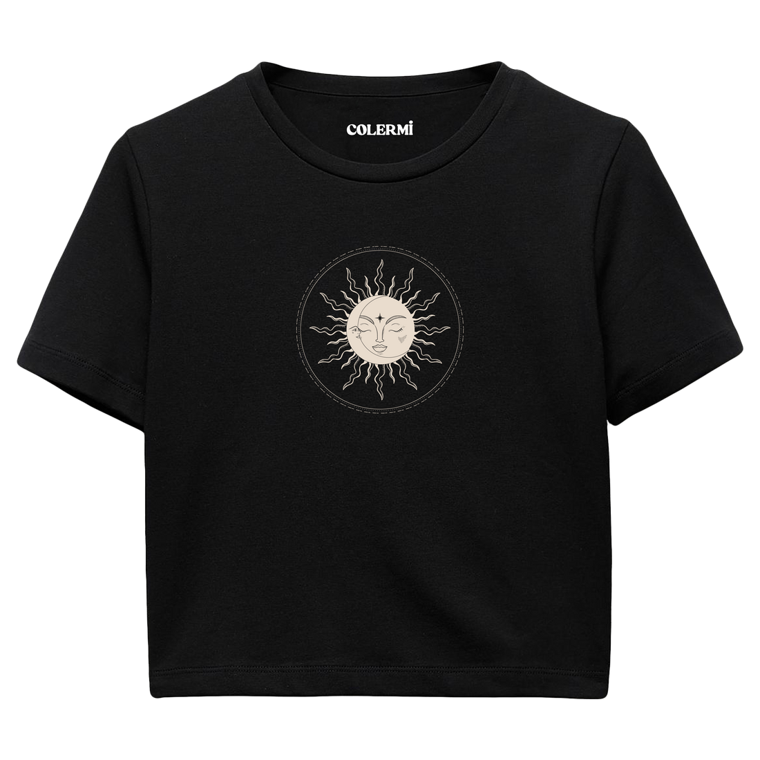 Minimal Sun Women’s Crop T-Shirt
