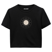 Minimal Sun Women’s Crop T-Shirt