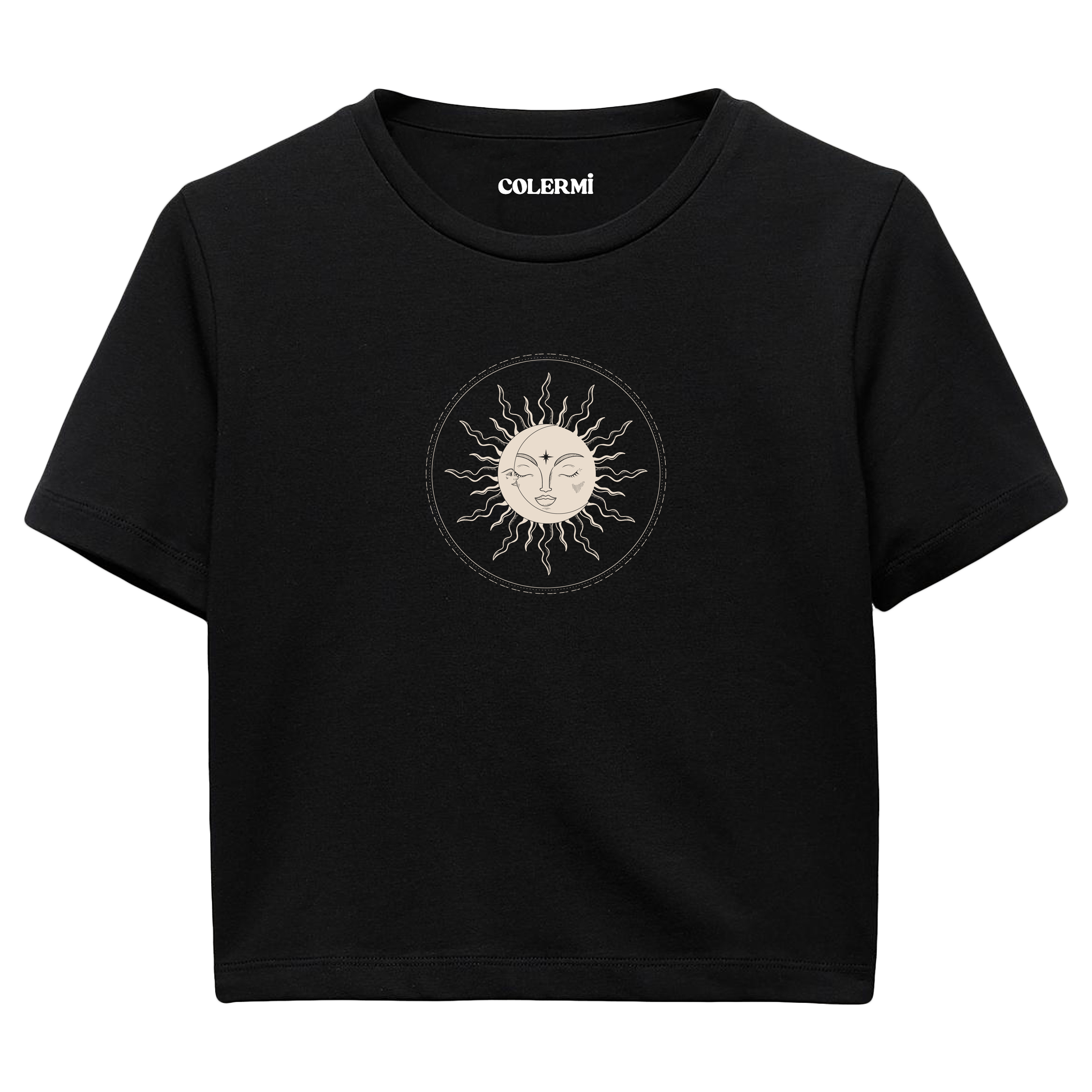 Minimal Sun Women’s Crop T-Shirt