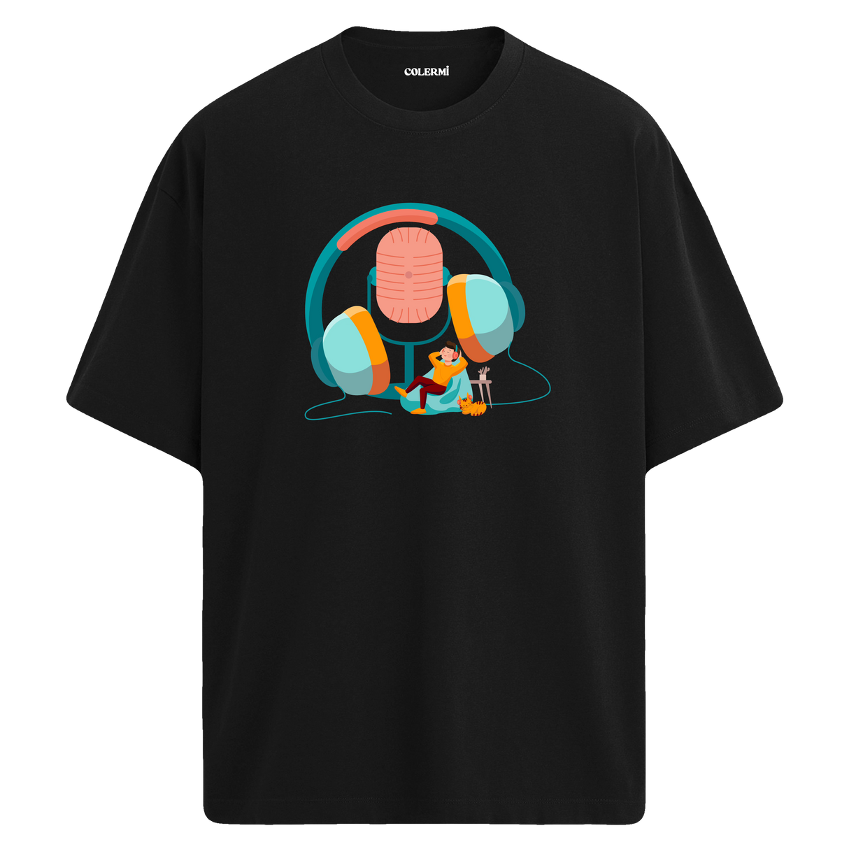 Dinlenme Anı Oversize Unisex T-Shirt
