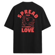 Spread Your Love – Sırt Baskılı Oversize T-Shirt
