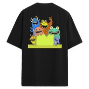 Monster Frame %100 Pamuk Oversize Unisex Tişört