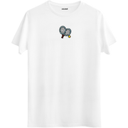 Minimal Tenis Raketleri Baskılı Unisex Tişört | Colermi