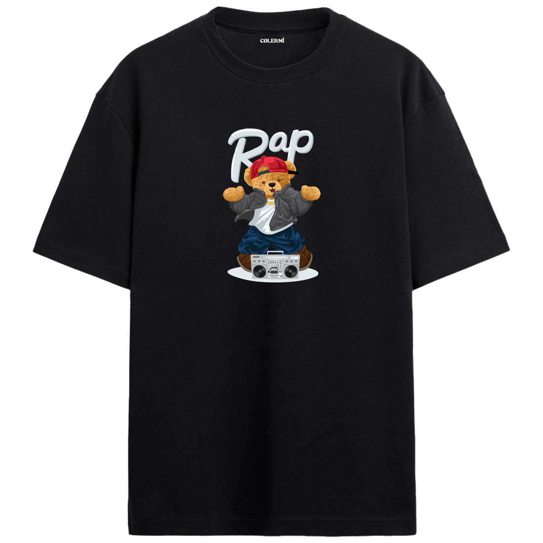 Rap Bear Oversized T-Shirt