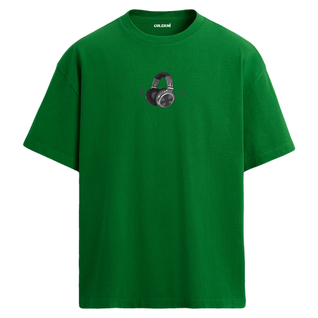 Headphones & Melody Oversize Unisex T-Shirt