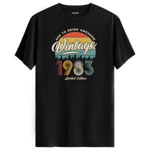 Nostalji Vintage Regular Tişört