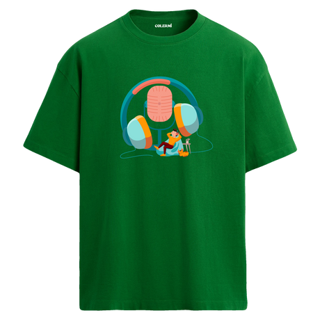 Dinlenme Anı Oversize Unisex T-Shirt