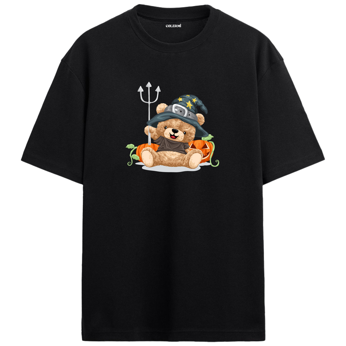 Halloween Teddy Oversized T-Shirt