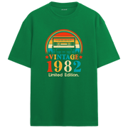 1982 Mixtape Oversize Tişört | Colermi