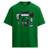 Stüdyo Ekipmanları Oversize Unisex T-Shirt