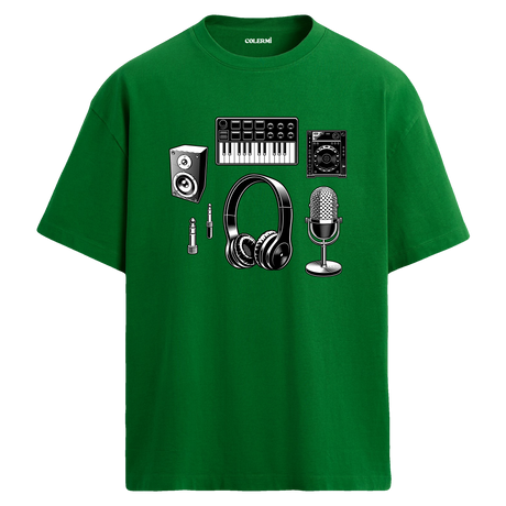 Stüdyo Ekipmanları Oversize Unisex T-Shirt