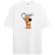 Photographer Bear Oversized T-Shirt