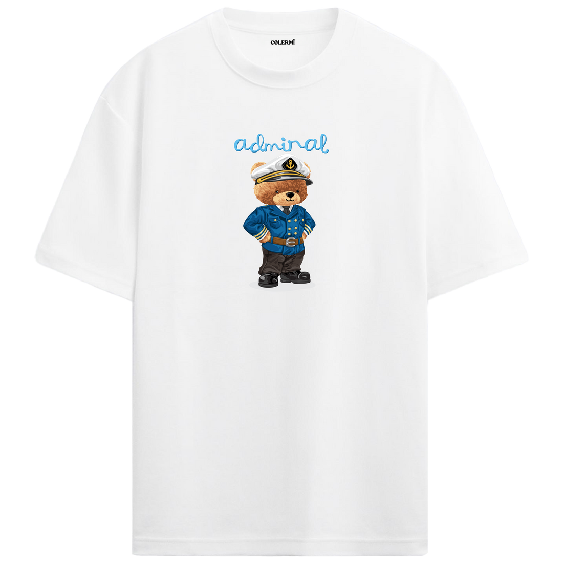 Admiral Bear Oversized T-Shirt