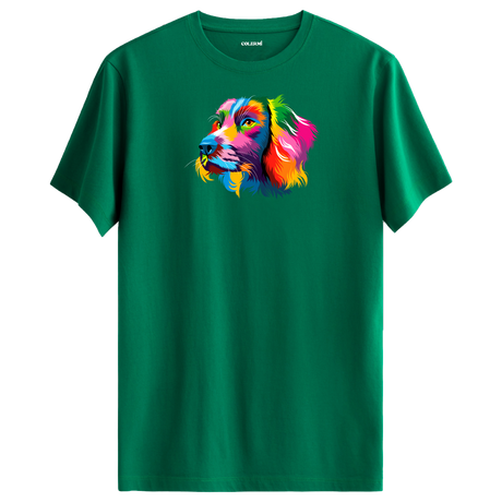 Colorful Cocker Spaniel Tee – Artistic Dog Lover Tee