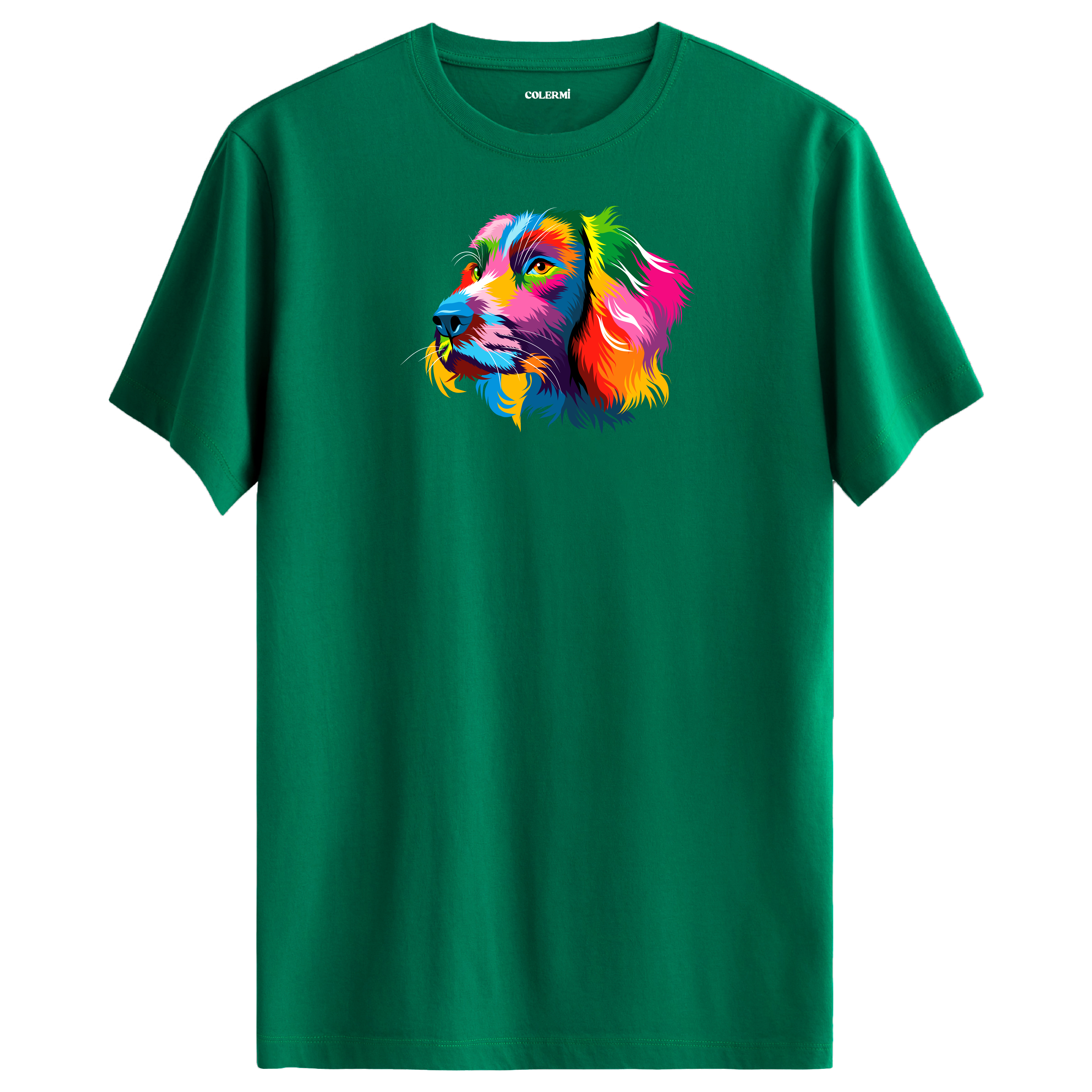 Colorful Cocker Spaniel Tee – Artistic Dog Lover Tee