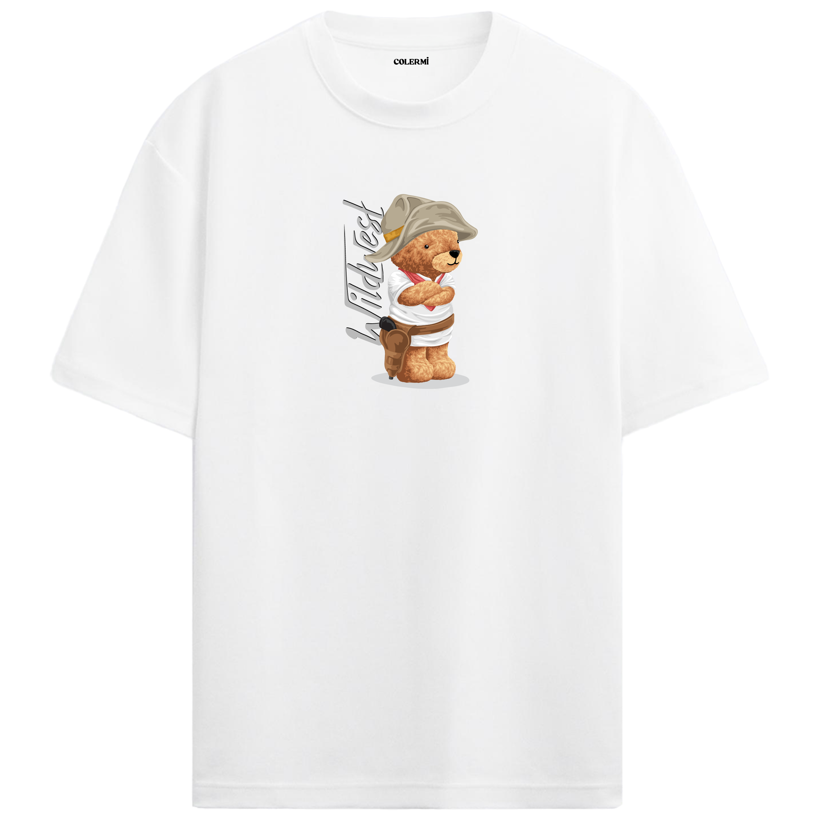 Wild West Bear Oversized T-Shirt