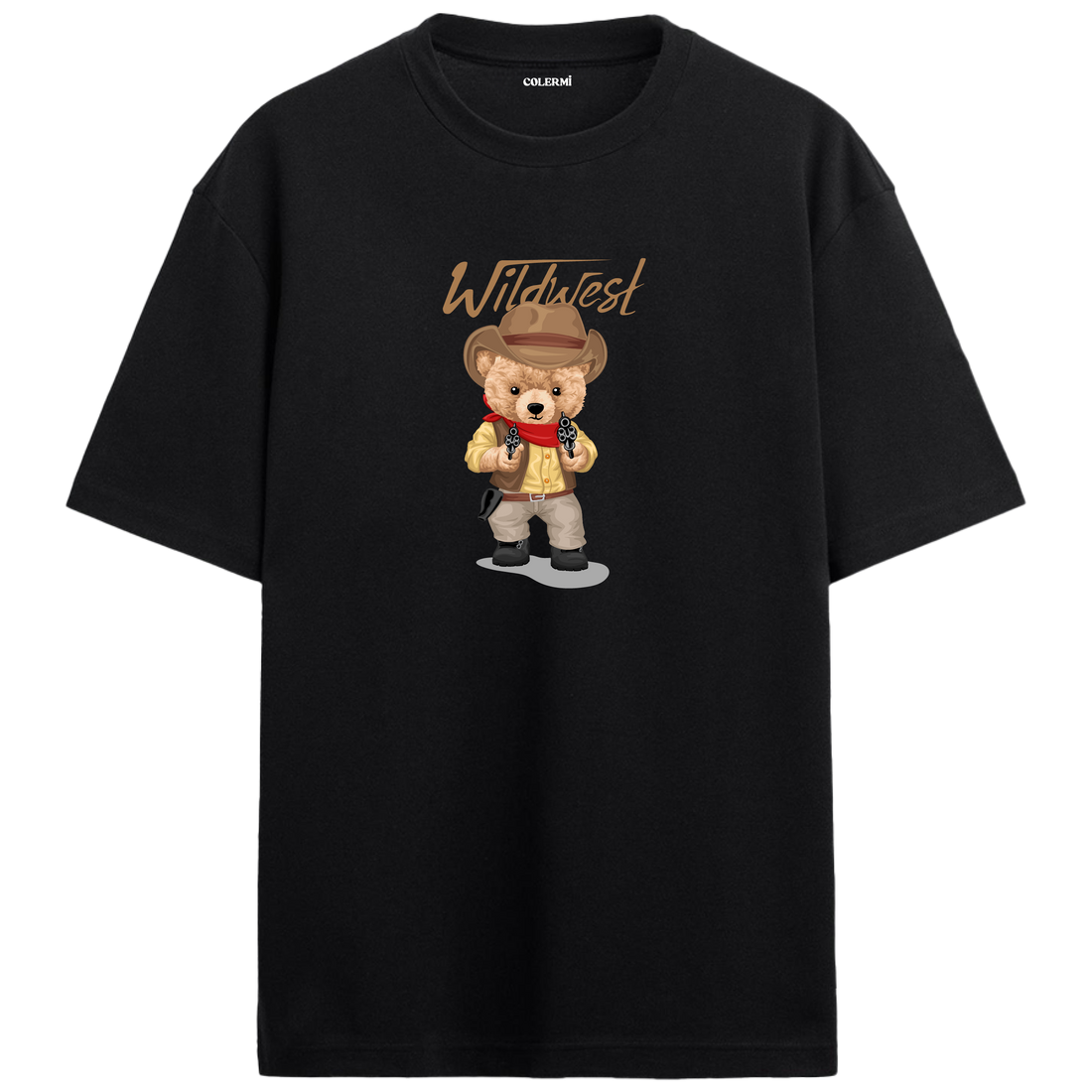 Cowboy Bear Oversized T-Shirt