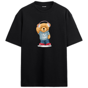 Hip Hop Bear Oversized T-Shirt