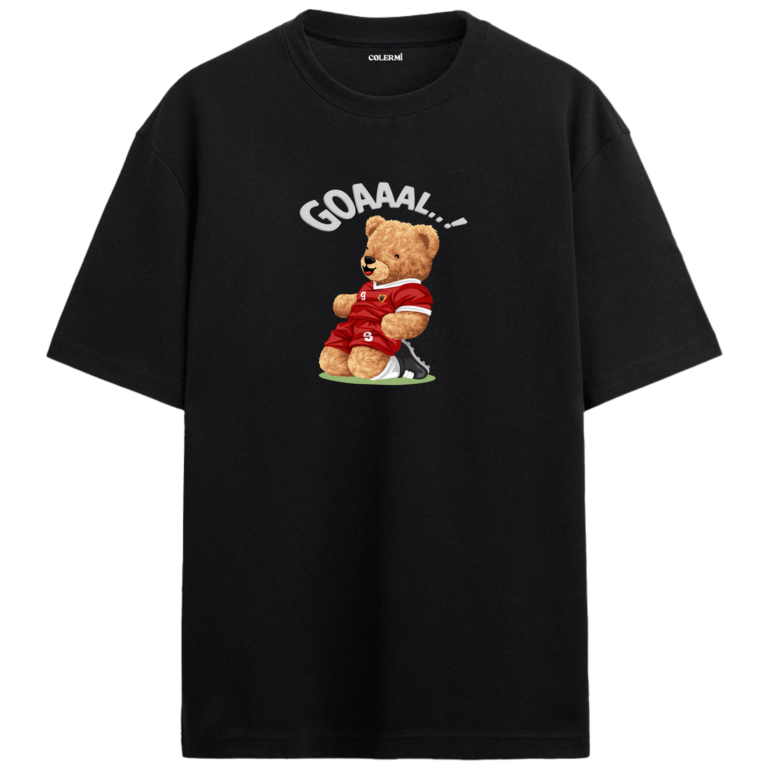 Goalkeeper Bear Oversized T-Shirt