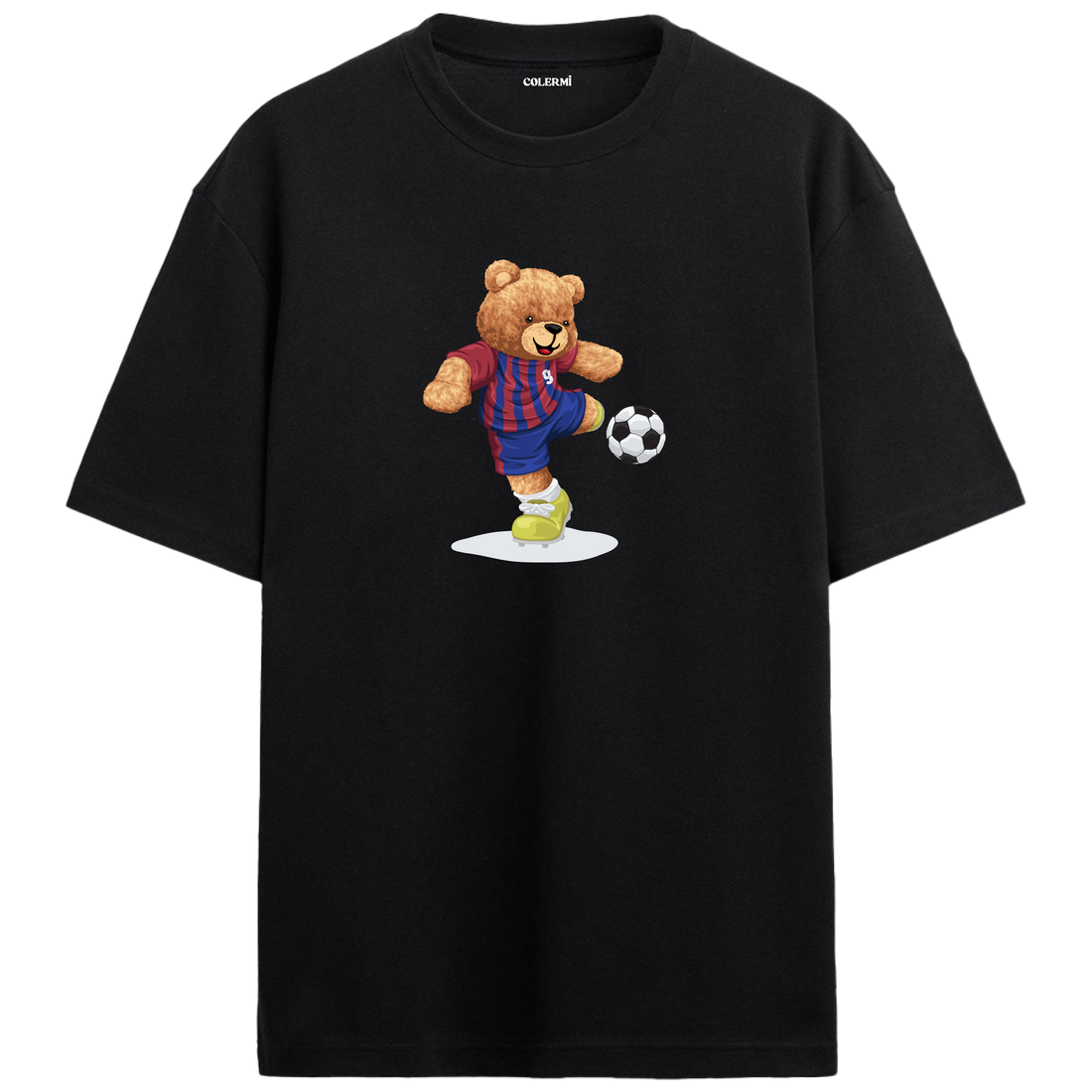 Football Bear Oversized T-Shirt