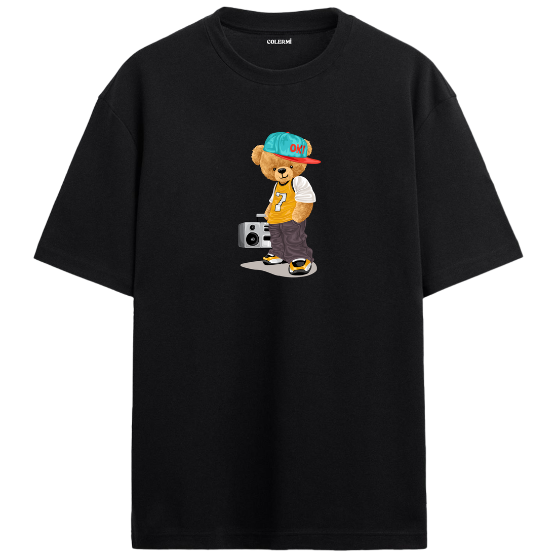 Are You Okay Bear Oversized T-Shirt
