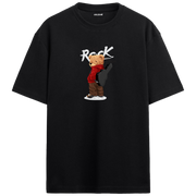 Rockstar Bear Oversized T-Shirt