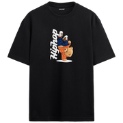 Hip Hop Bear Oversized T-Shirt