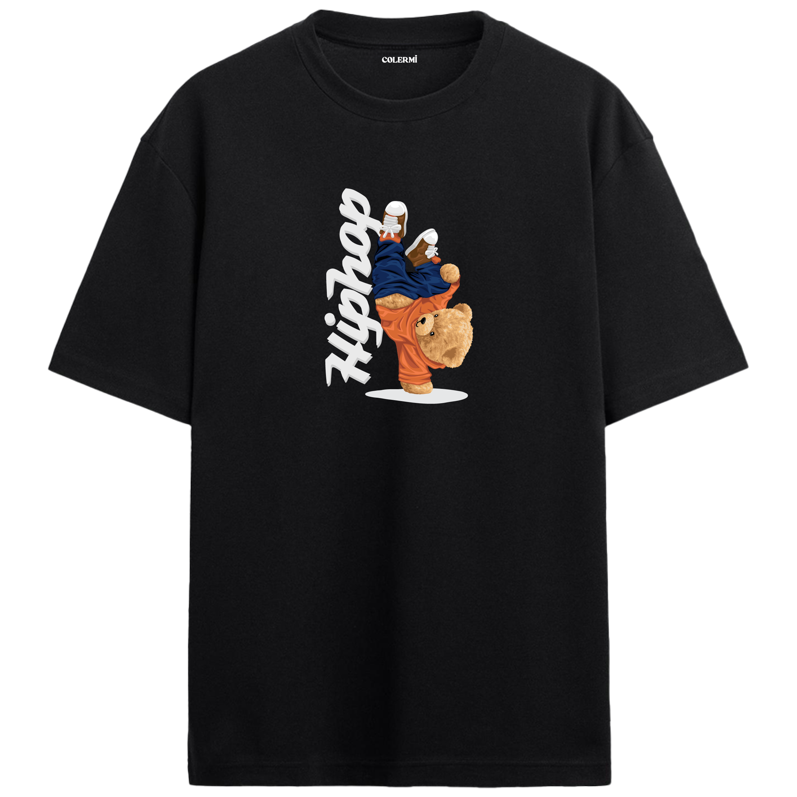 Hip Hop Bear Oversized T-Shirt