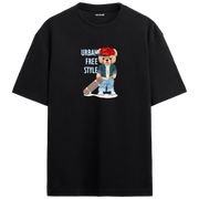 Urban Free Style Bear Oversized T-Shirt