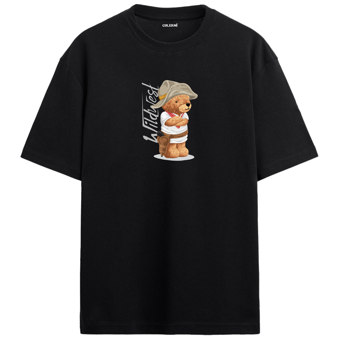 Wild West Bear Oversized T-Shirt