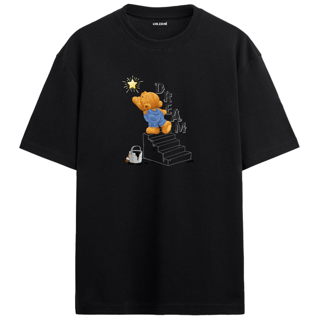 Chasing Dreams Bear Oversized T-Shirt