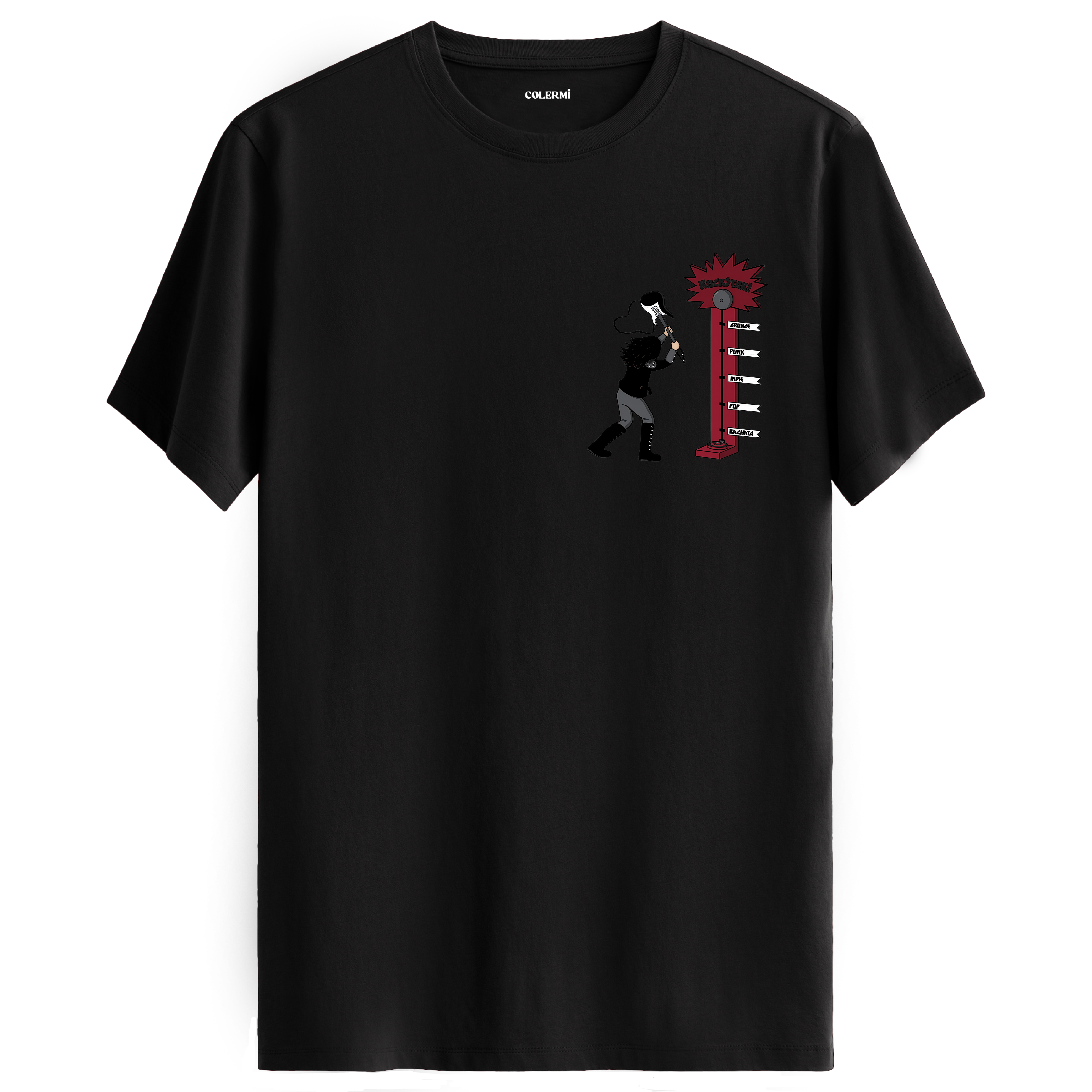 Rock Güç Tişört görsel 5 | Colermi