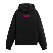 Colermi Core Graphic Hoodie - Bold Typography, Minimalist Power