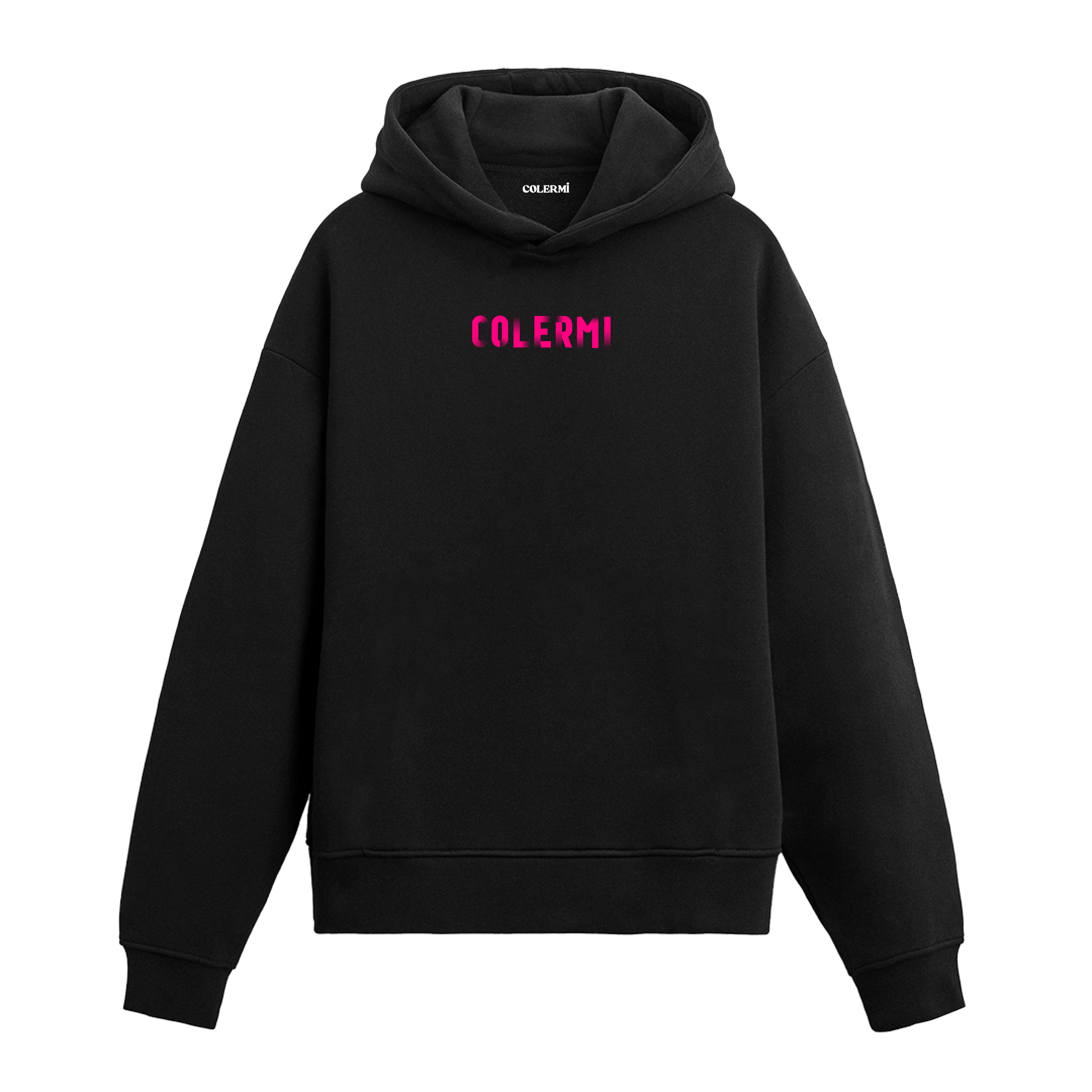 Colermi Core Graphic Hoodie - Bold Typography, Minimalist Power