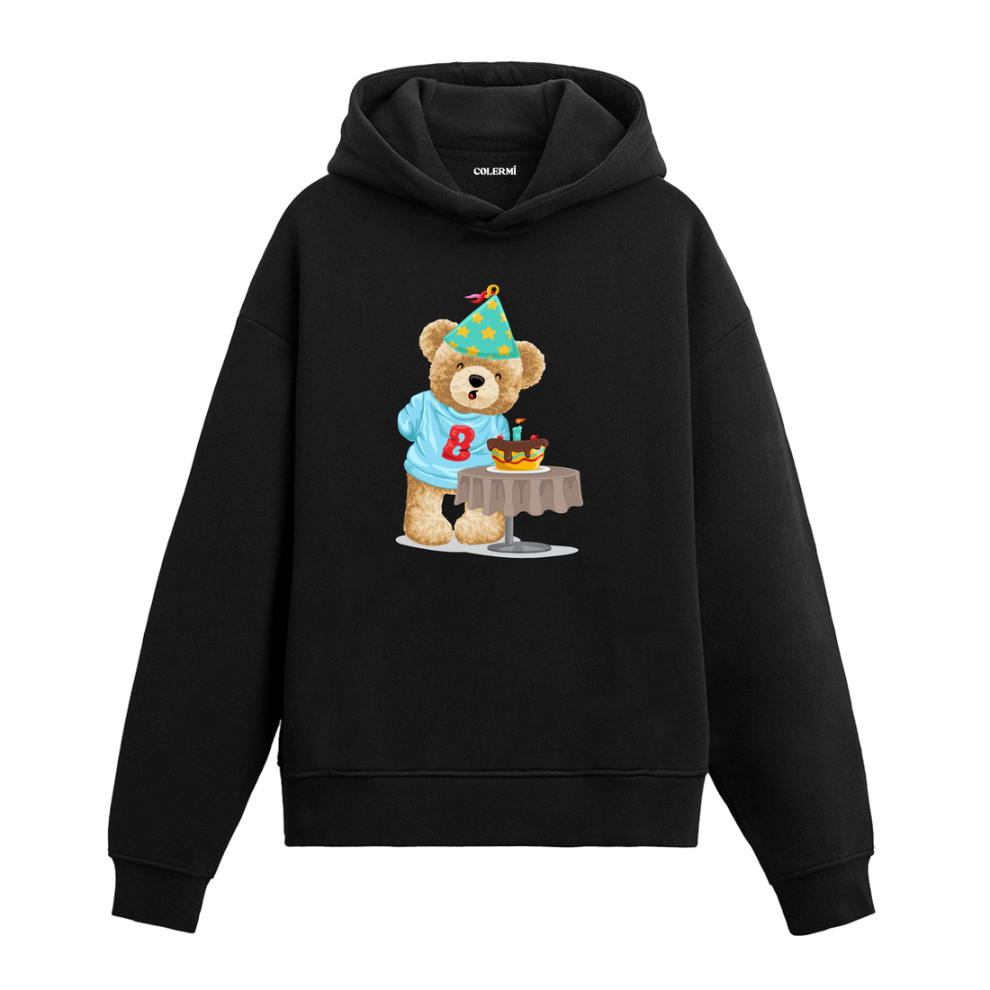 Birthday Party Bear Hoodie