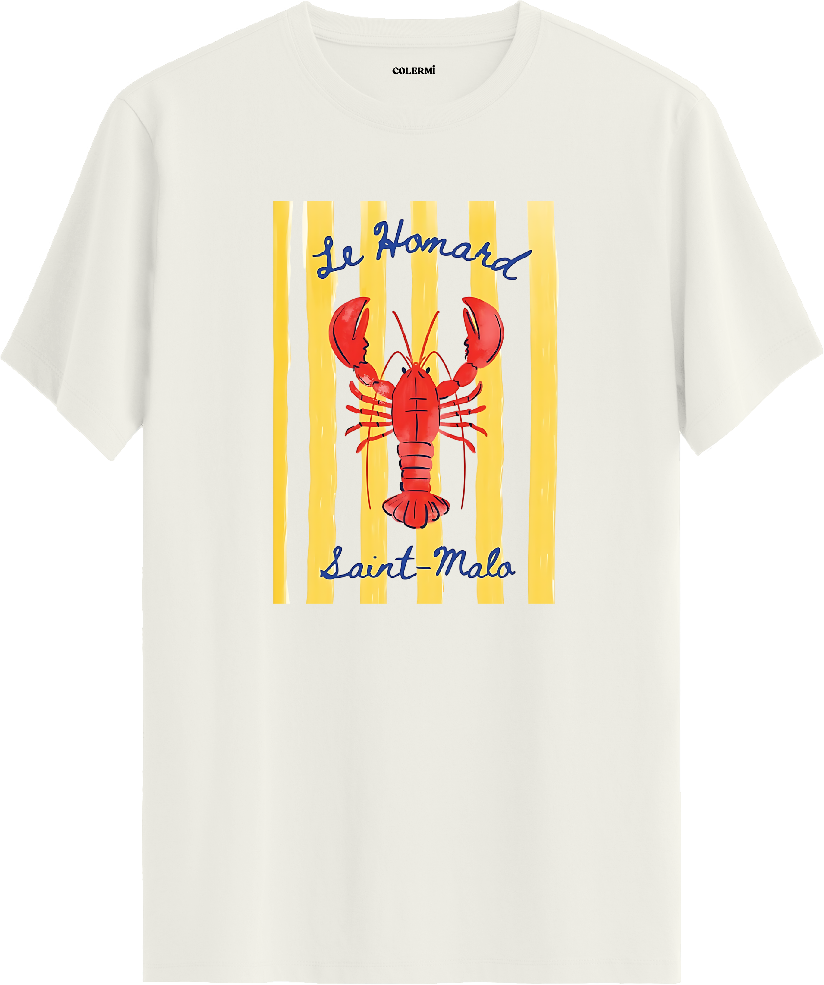 Le Homard Baskılı Regular Tişört