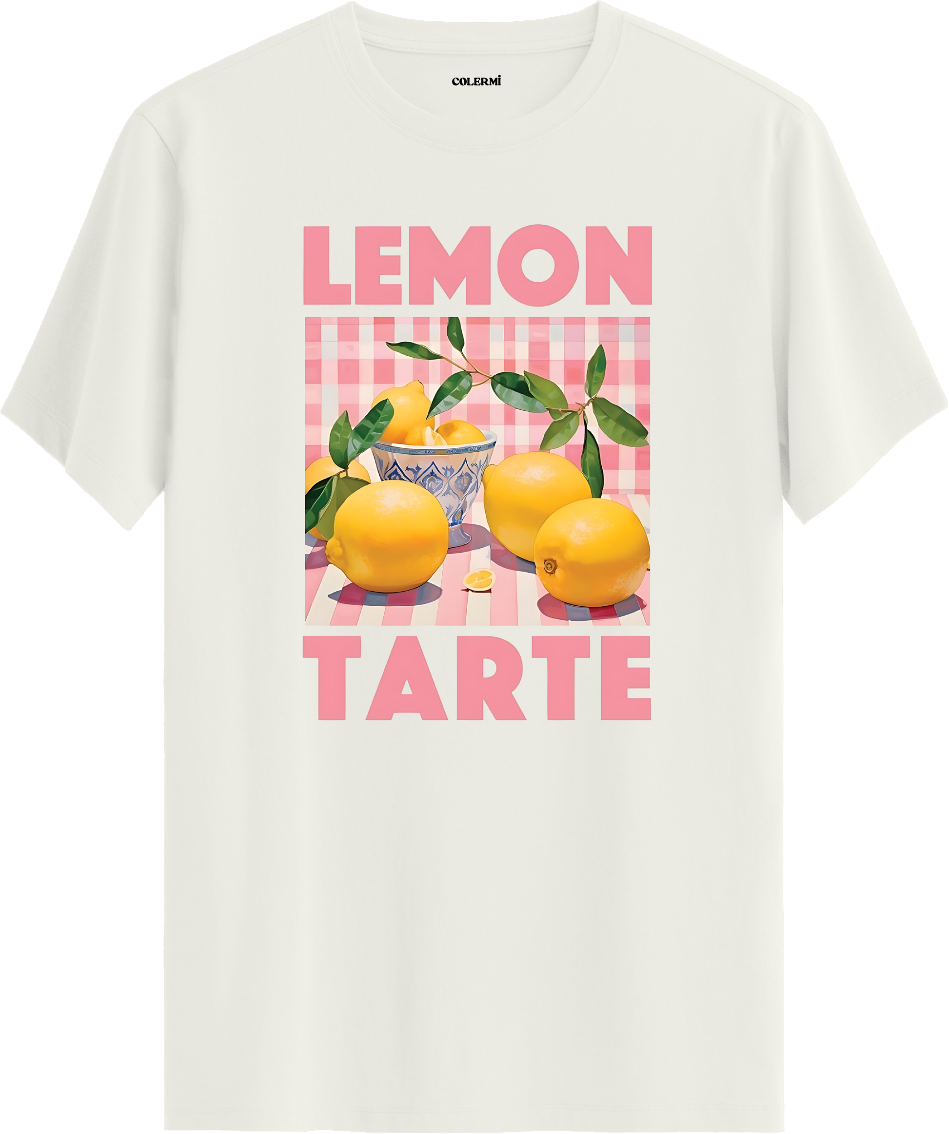Limon Tarte Baskılı Tişört | Colermi Tişört