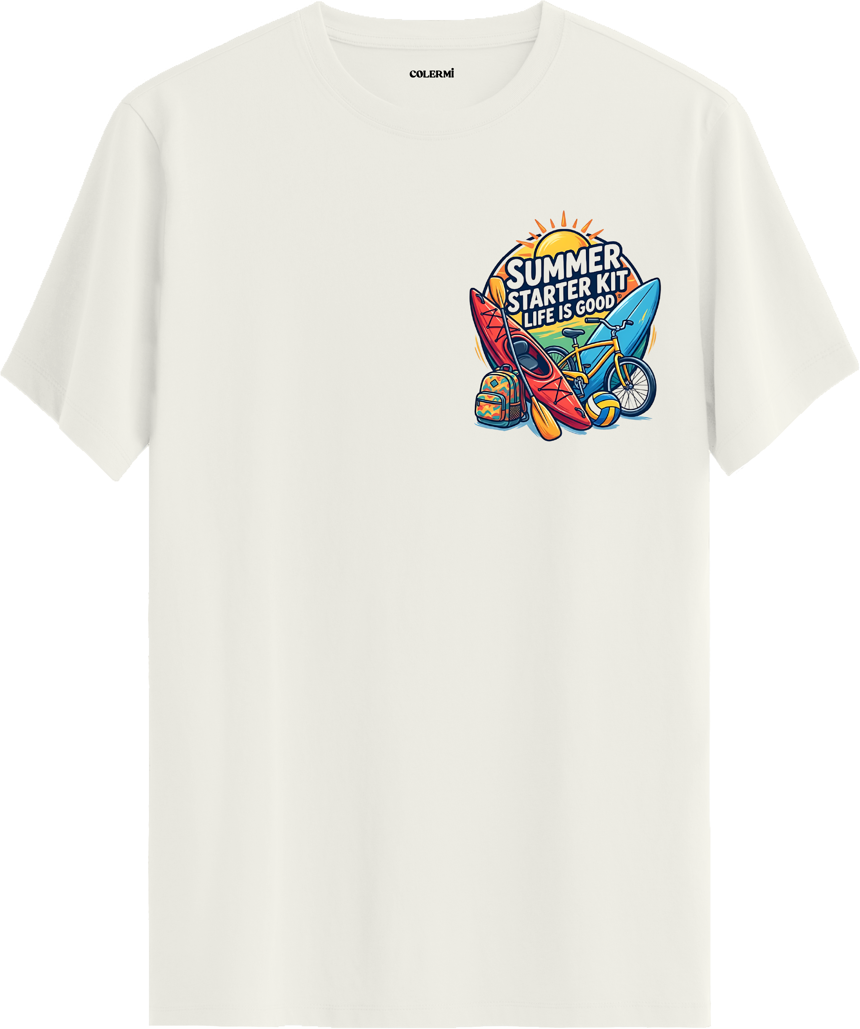 Summer Starter Kit Baskılı Regular Tişört
