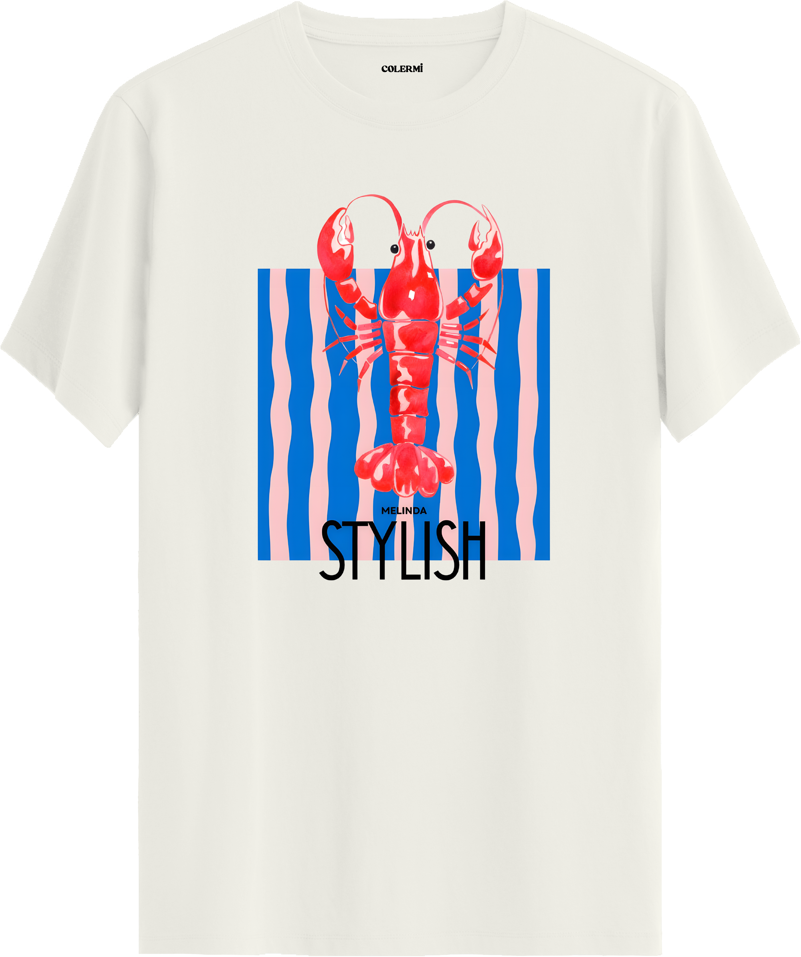 Stylish Lobster Tişört | Colermi