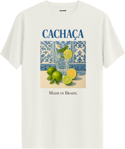 Cachaça Made In Brazil Baskılı Tişört | Colermi
