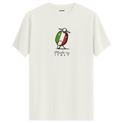 İtalya Temalı Retro Scooter Tasarımlı Tişört | Colermi