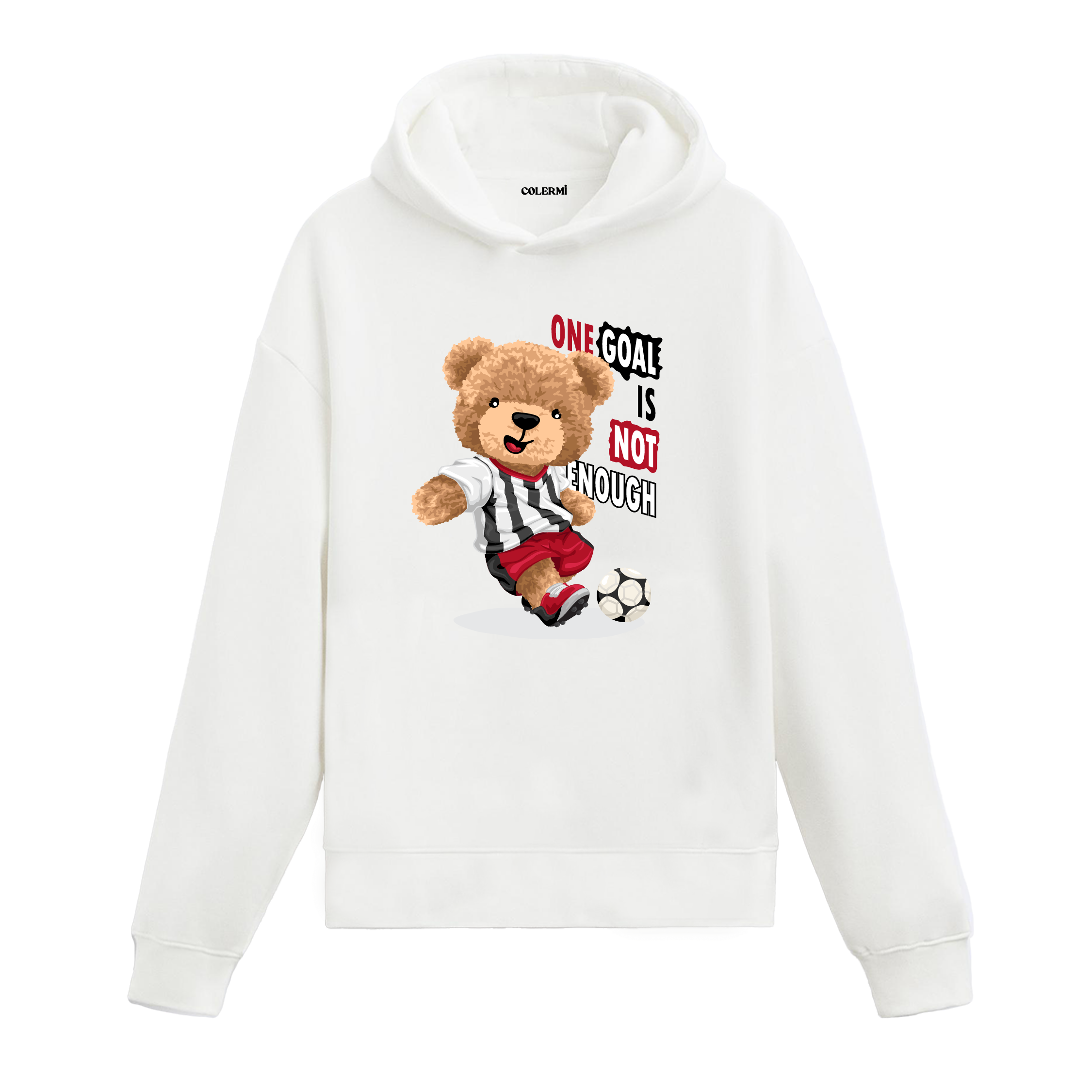 Football Passion Bear Hoodie