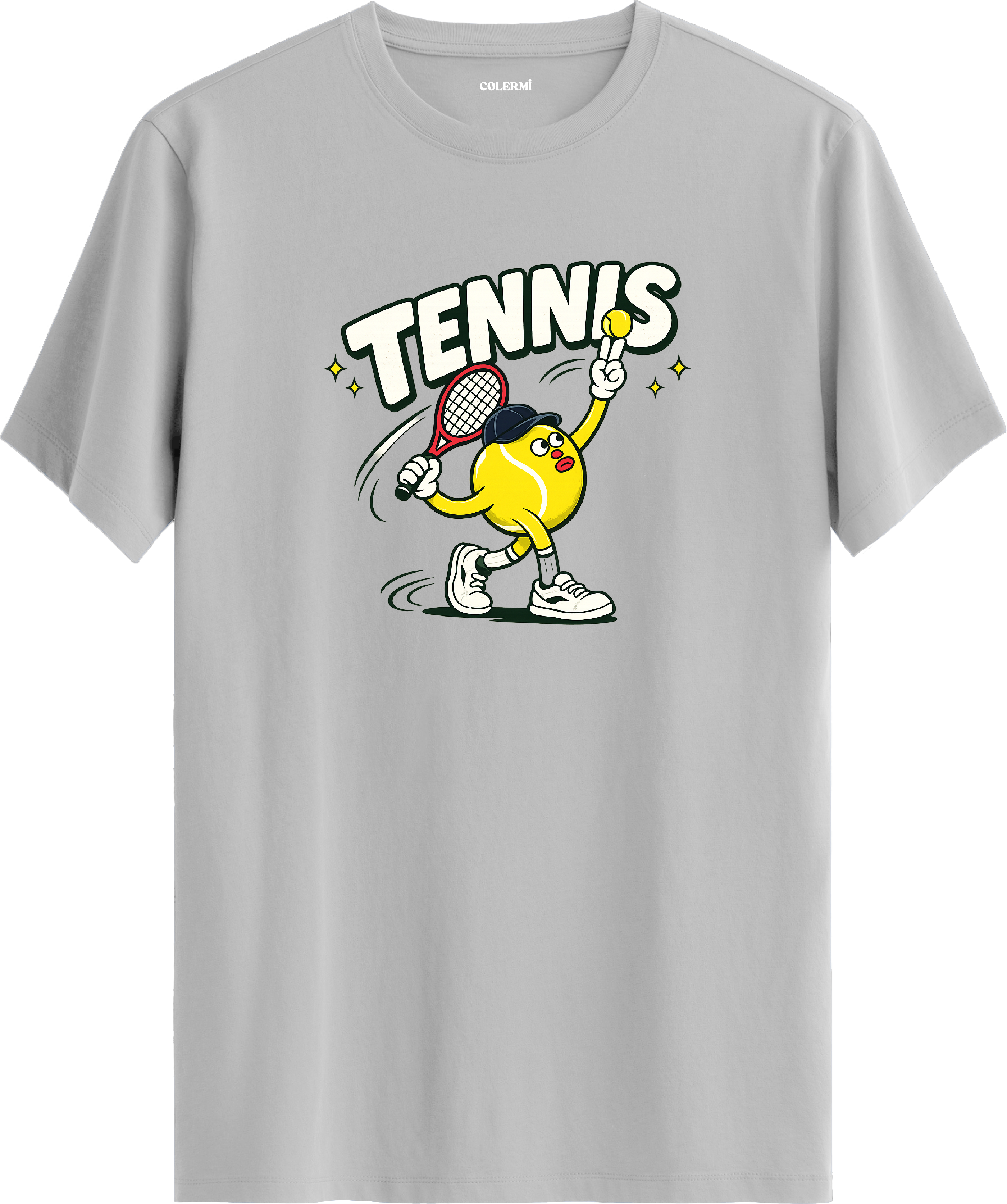 Tennis Ball Baskılı Regular Tişört